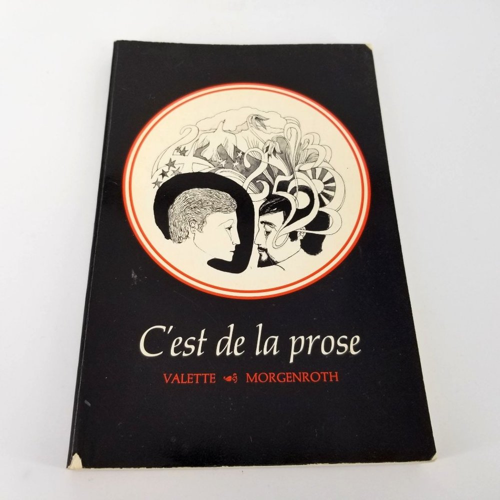 C'est de la Prose French Poem Book 1968 Paperback Valette Morgenroth USA